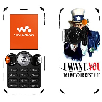   « : I want you!»   Sony Ericsson W810i