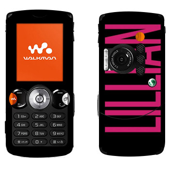   «Lillian»   Sony Ericsson W810i