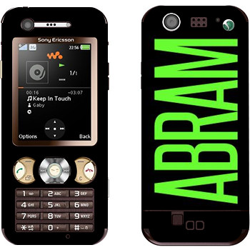   «Abram»   Sony Ericsson W890