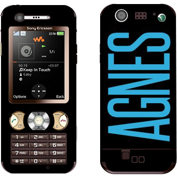   «Agnes»   Sony Ericsson W890