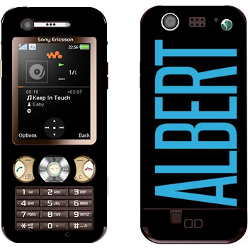   «Albert»   Sony Ericsson W890