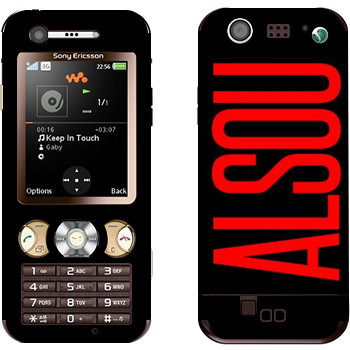   «Alsou»   Sony Ericsson W890