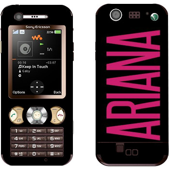   «Ariana»   Sony Ericsson W890