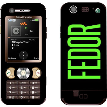   «Fedor»   Sony Ericsson W890