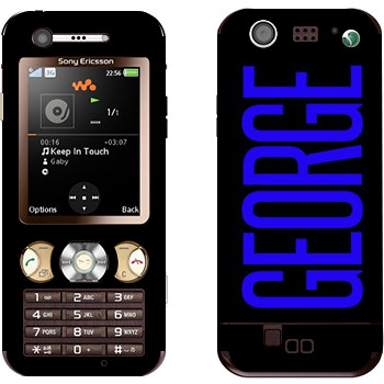   «George»   Sony Ericsson W890