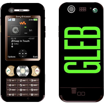   «Gleb»   Sony Ericsson W890