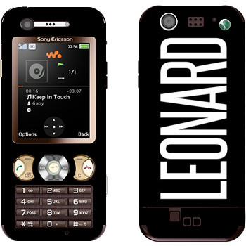   «Leonard»   Sony Ericsson W890