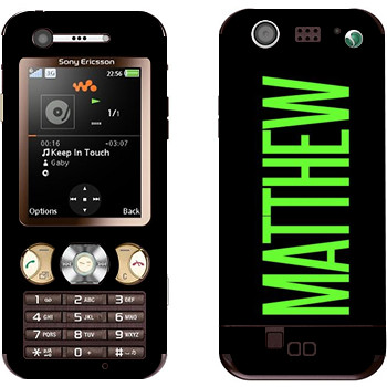 Sony Ericsson W890