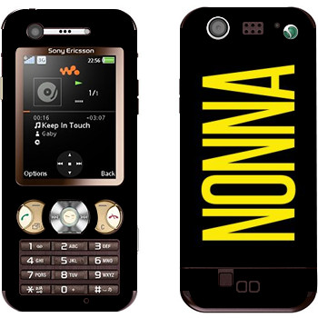   «Nonna»   Sony Ericsson W890