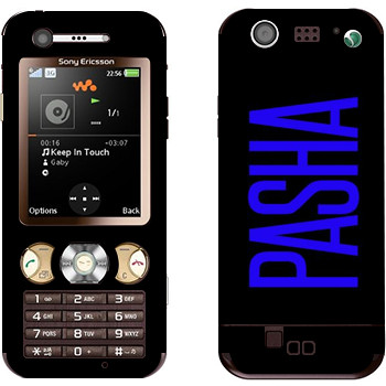   «Pasha»   Sony Ericsson W890