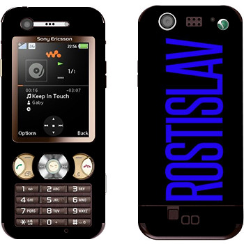   «Rostislav»   Sony Ericsson W890