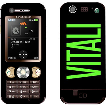   «Vitali»   Sony Ericsson W890