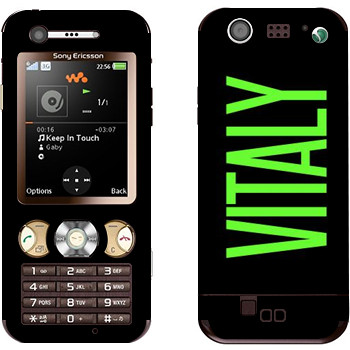   «Vitaly»   Sony Ericsson W890