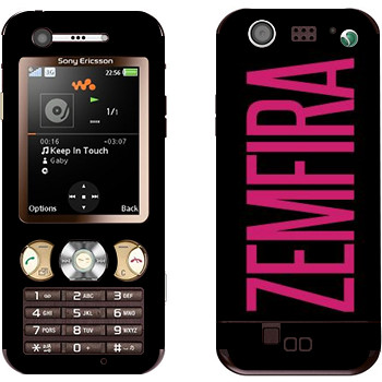   «Zemfira»   Sony Ericsson W890