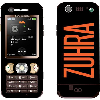   «Zuhra»   Sony Ericsson W890