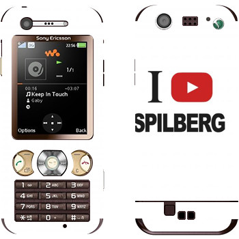   «I love Spilberg»   Sony Ericsson W890