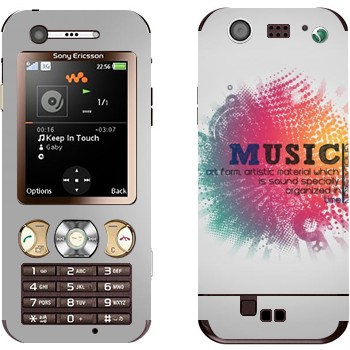   « Music   »   Sony Ericsson W890