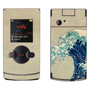   «The Great Wave off Kanagawa - by Hokusai»   Sony Ericsson W980