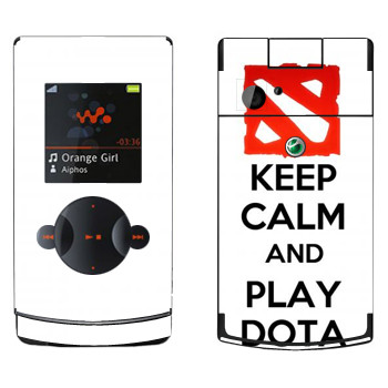   «Keep calm and Play DOTA»   Sony Ericsson W980