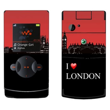   «I love London»   Sony Ericsson W980