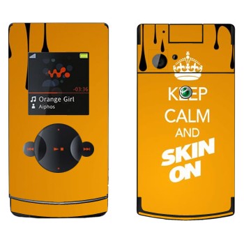   «Keep calm and Skinon»   Sony Ericsson W980