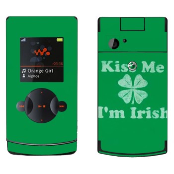   «Kiss me - I'm Irish»   Sony Ericsson W980