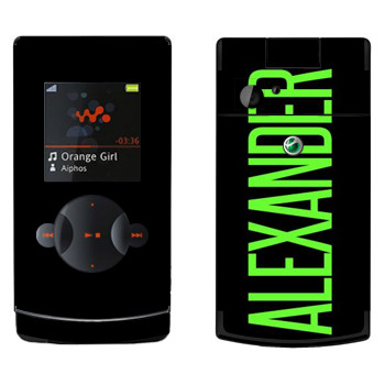   «Alexander»   Sony Ericsson W980
