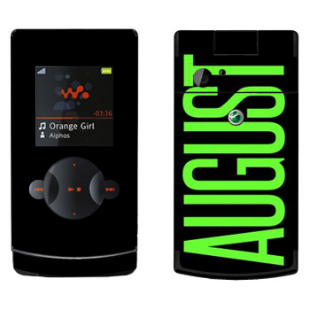   «August»   Sony Ericsson W980