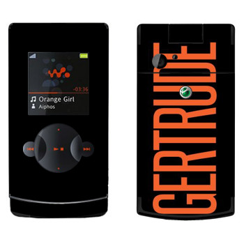   «Gertrude»   Sony Ericsson W980