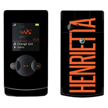   «Henrietta»   Sony Ericsson W980