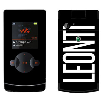   «Leonti»   Sony Ericsson W980