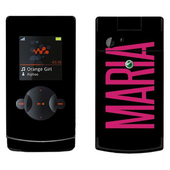   «Maria»   Sony Ericsson W980
