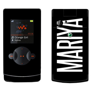   «Mariya»   Sony Ericsson W980