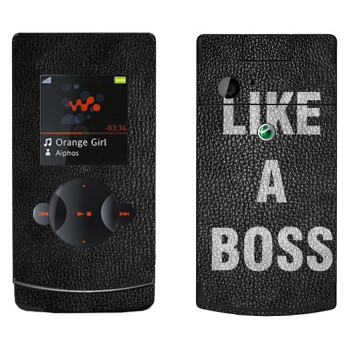   « Like A Boss»   Sony Ericsson W980