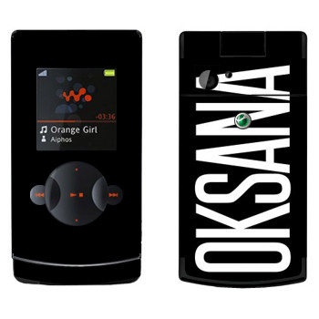   «Oksana»   Sony Ericsson W980