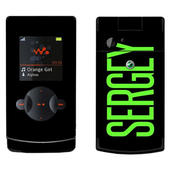   «Sergey»   Sony Ericsson W980