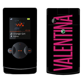   «Valentina»   Sony Ericsson W980