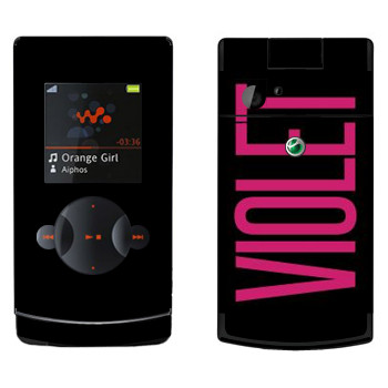   «Violet»   Sony Ericsson W980