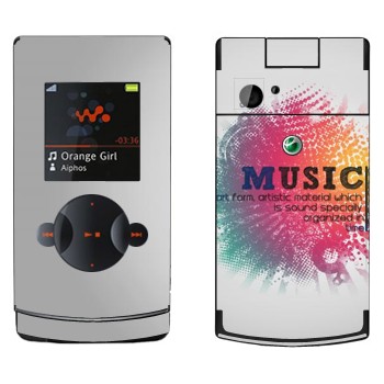   « Music   »   Sony Ericsson W980