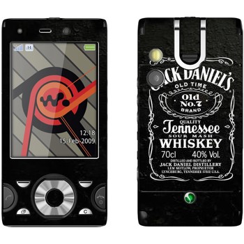   «Jack Daniels»   Sony Ericsson W995
