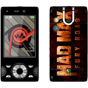   «Mad Max: Fury Road logo»   Sony Ericsson W995