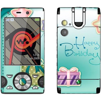   «Happy birthday»   Sony Ericsson W995