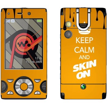   «Keep calm and Skinon»   Sony Ericsson W995