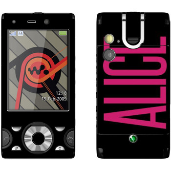   «Alice»   Sony Ericsson W995