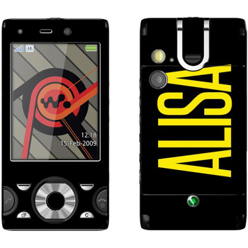   «Alisa»   Sony Ericsson W995