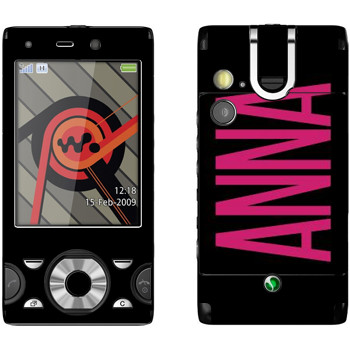   «Anna»   Sony Ericsson W995