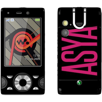   «Asya»   Sony Ericsson W995