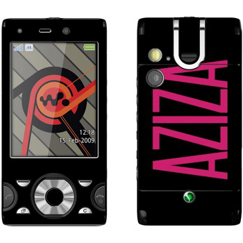   «Aziza»   Sony Ericsson W995