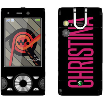   «Christina»   Sony Ericsson W995