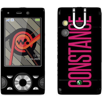   «Constance»   Sony Ericsson W995